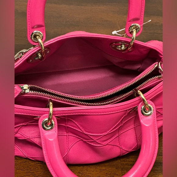 **SOLD** DIOR Cannage Polochon Granville Satchel - Picture 9 of 15